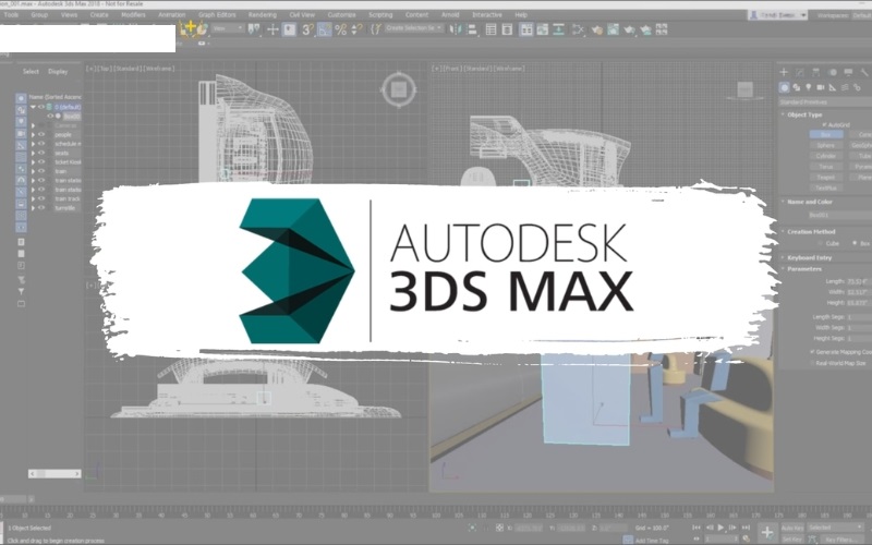 phần mềm thiết kế 3Ds Max