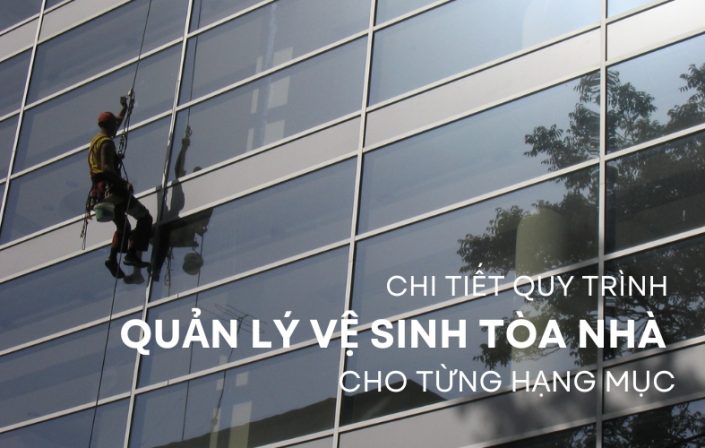 quy trình quản lý vệ sinh tòa nhà