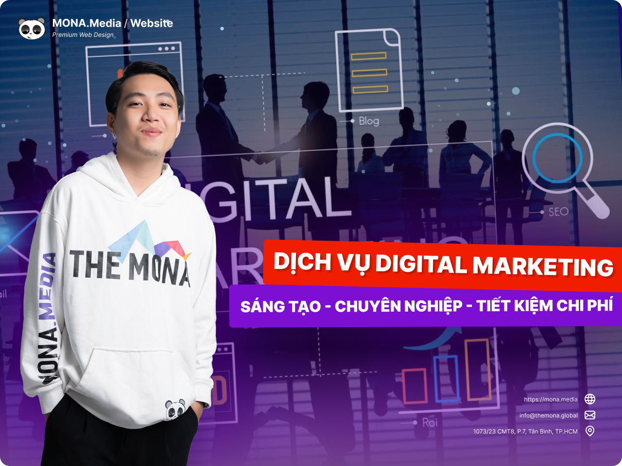 Dịch vụ Digital Marketing toàn diện tại MONA Media