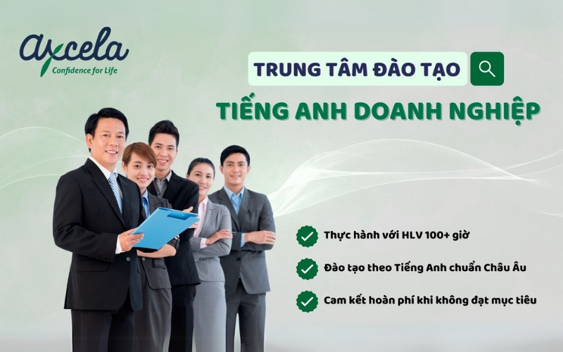 Trung tâm tiếng Anh cho người đi làm Axcela Vietnam