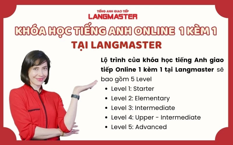 khóa học tiếng anh online tại Langmaster