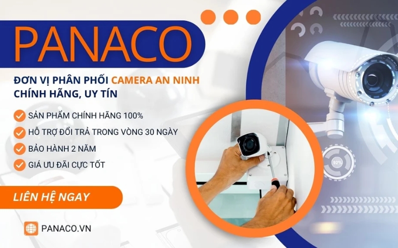 Đơn vị cung cấp và lắp đặt camera an ninh PANACO