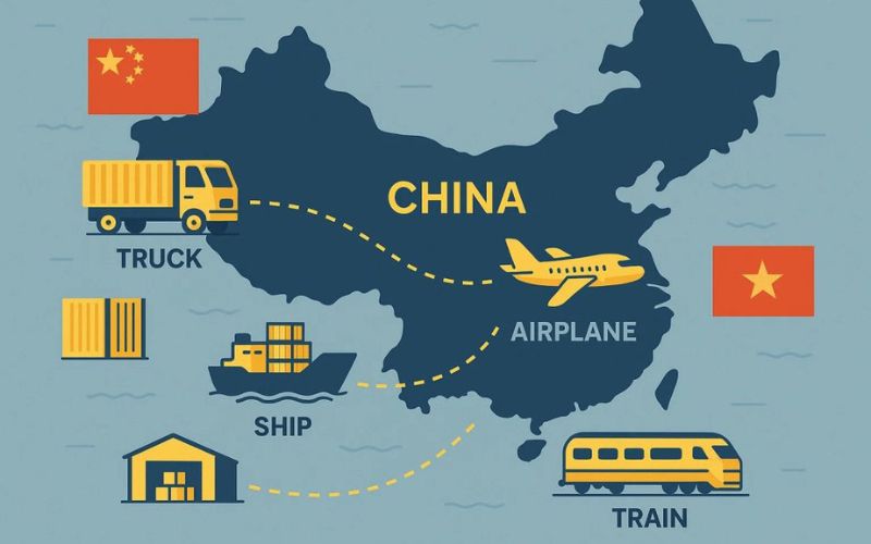 những phương thức vận chuyển