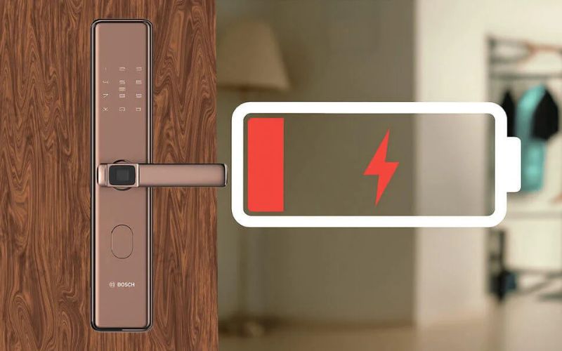 Một số lưu ý khi thay pin cho khóa cửa điện tử
