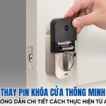 thay pin khóa cửa thông minh